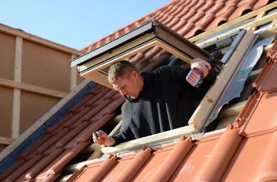 Pose de fenêtres de toit Velux à Dizimieu
